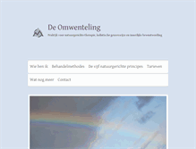 Tablet Screenshot of deomwenteling.nl